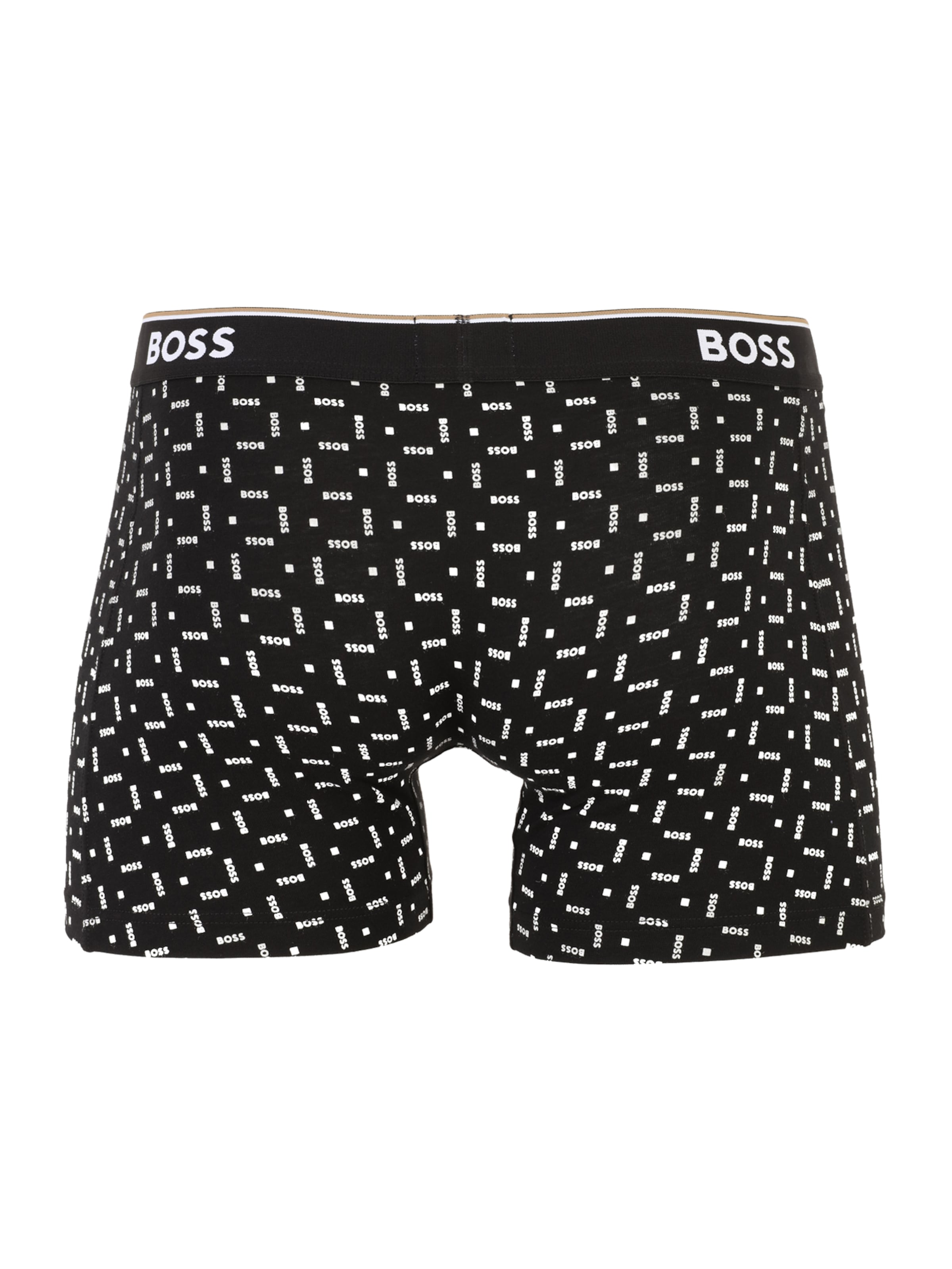 BOSS Шорты Боксеры 'Power Des' в Черный