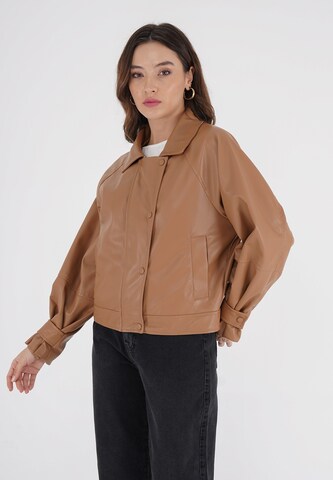 FRESHLIONS Between-season jacket 'Mina' in Brown