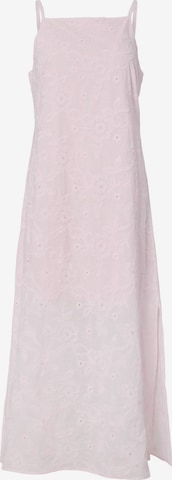 Robe PIECES en rose : devant