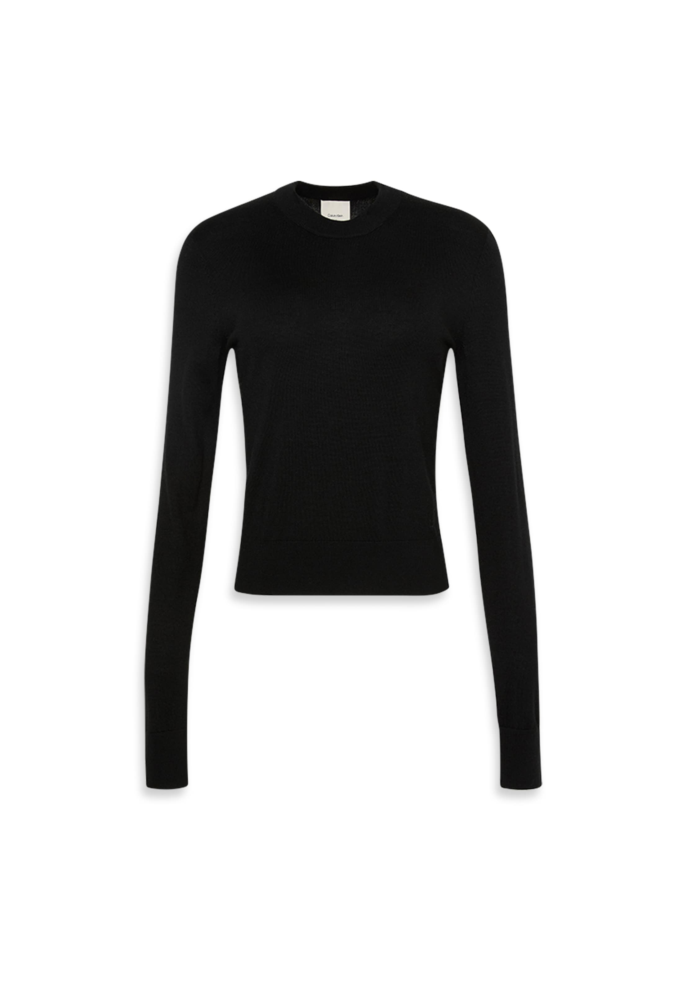 Calvin Klein Свитер в Черный: спереди