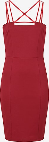 HotSquash - Vestido de cocktail em vermelho: frente