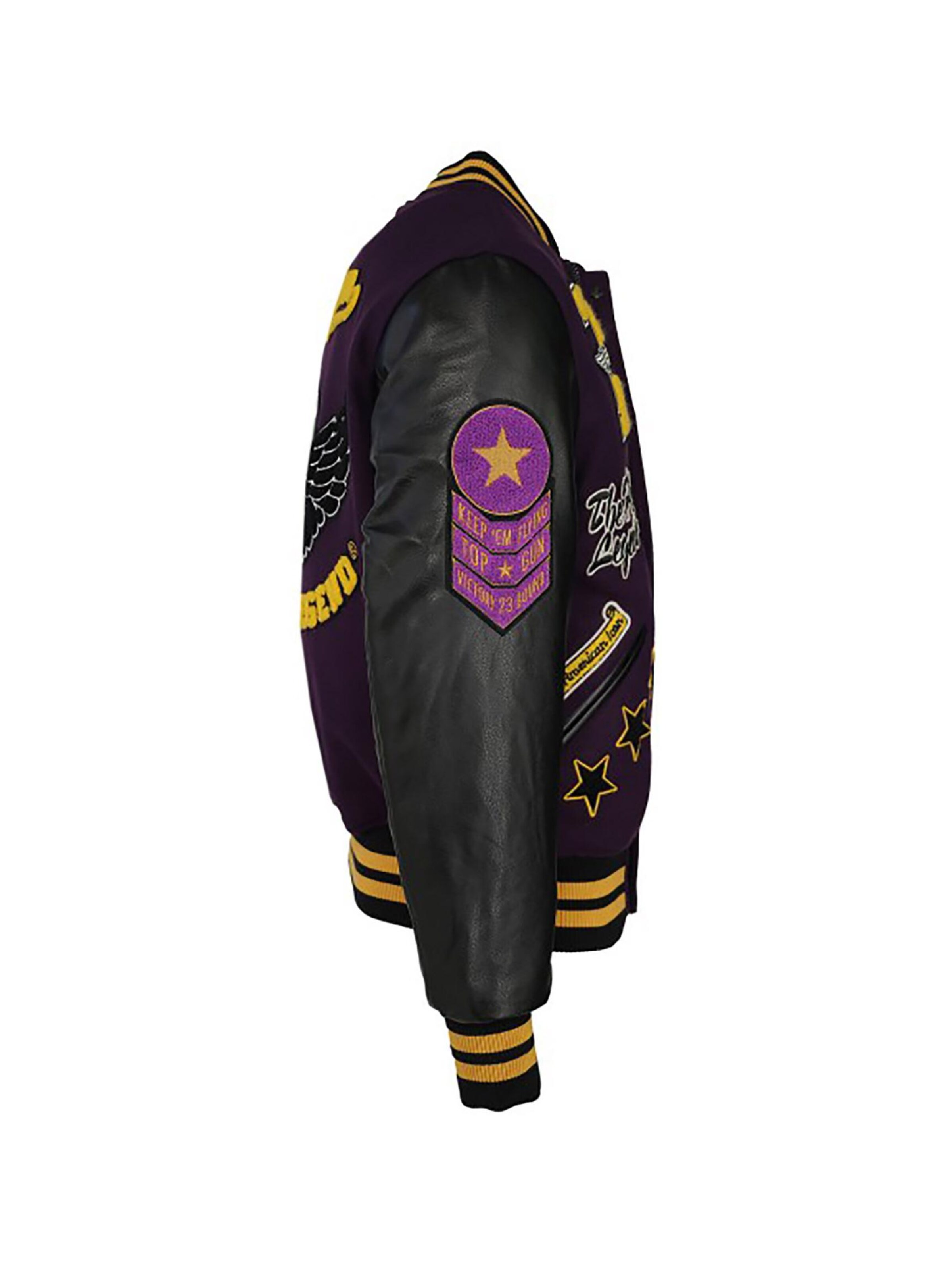 TOP GUN Between-Season Jacket 'TGJ2137' in Purple