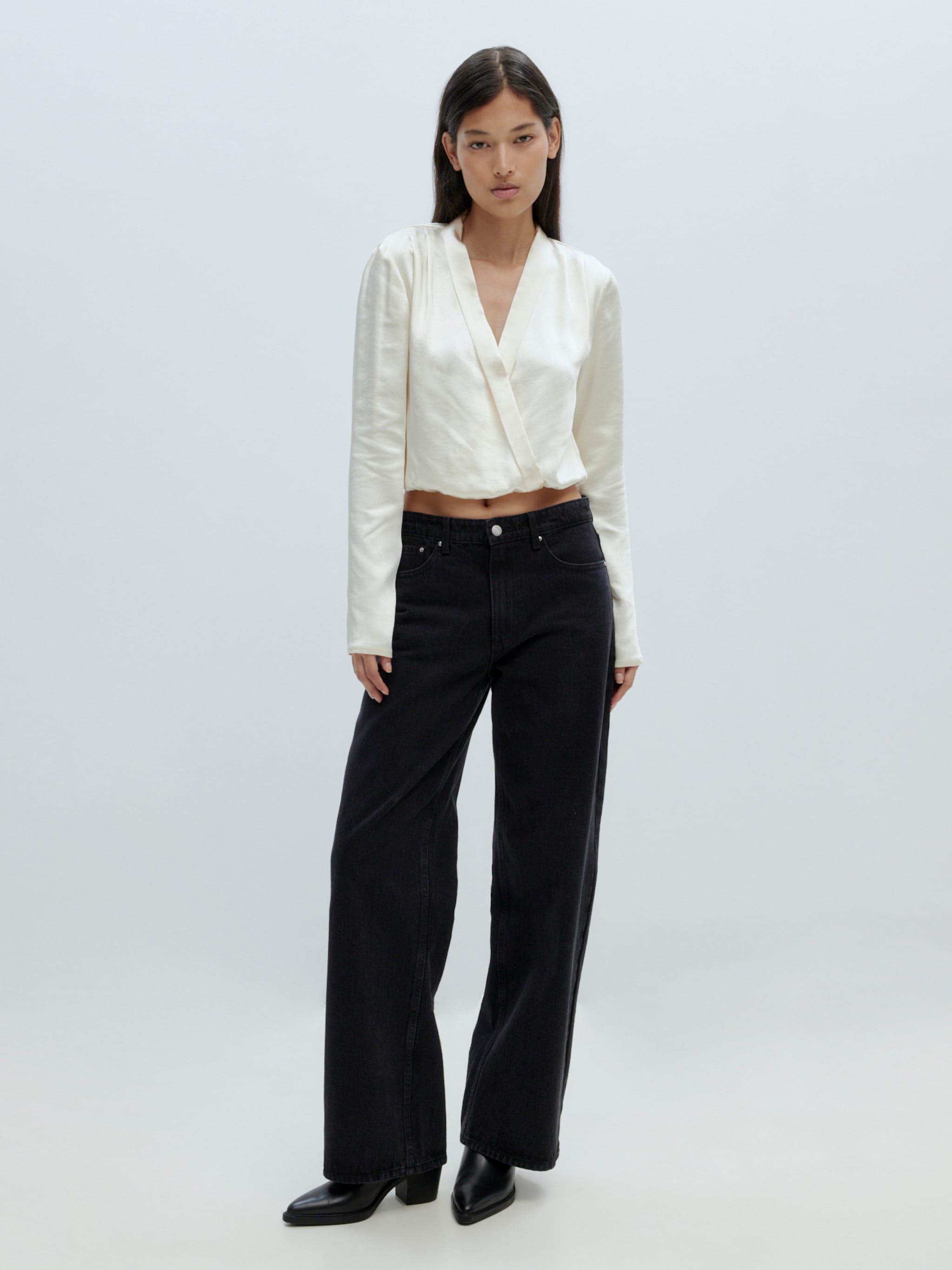 EDITED Producten Blouse 'Emmelie' Wit