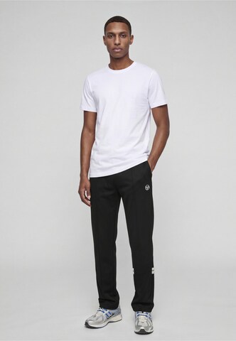 Regular Pantalon de sport Sergio Tacchini en noir