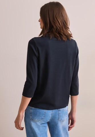 CECIL Shirt mit Frontprint in Blau