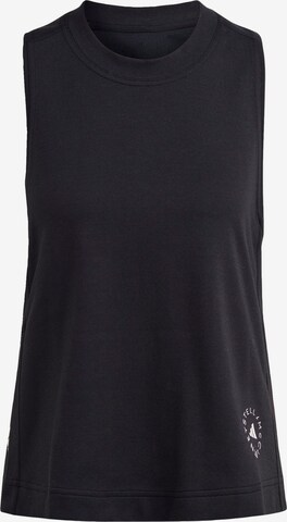 ADIDAS BY STELLA MCCARTNEY Sports Top in Black: front