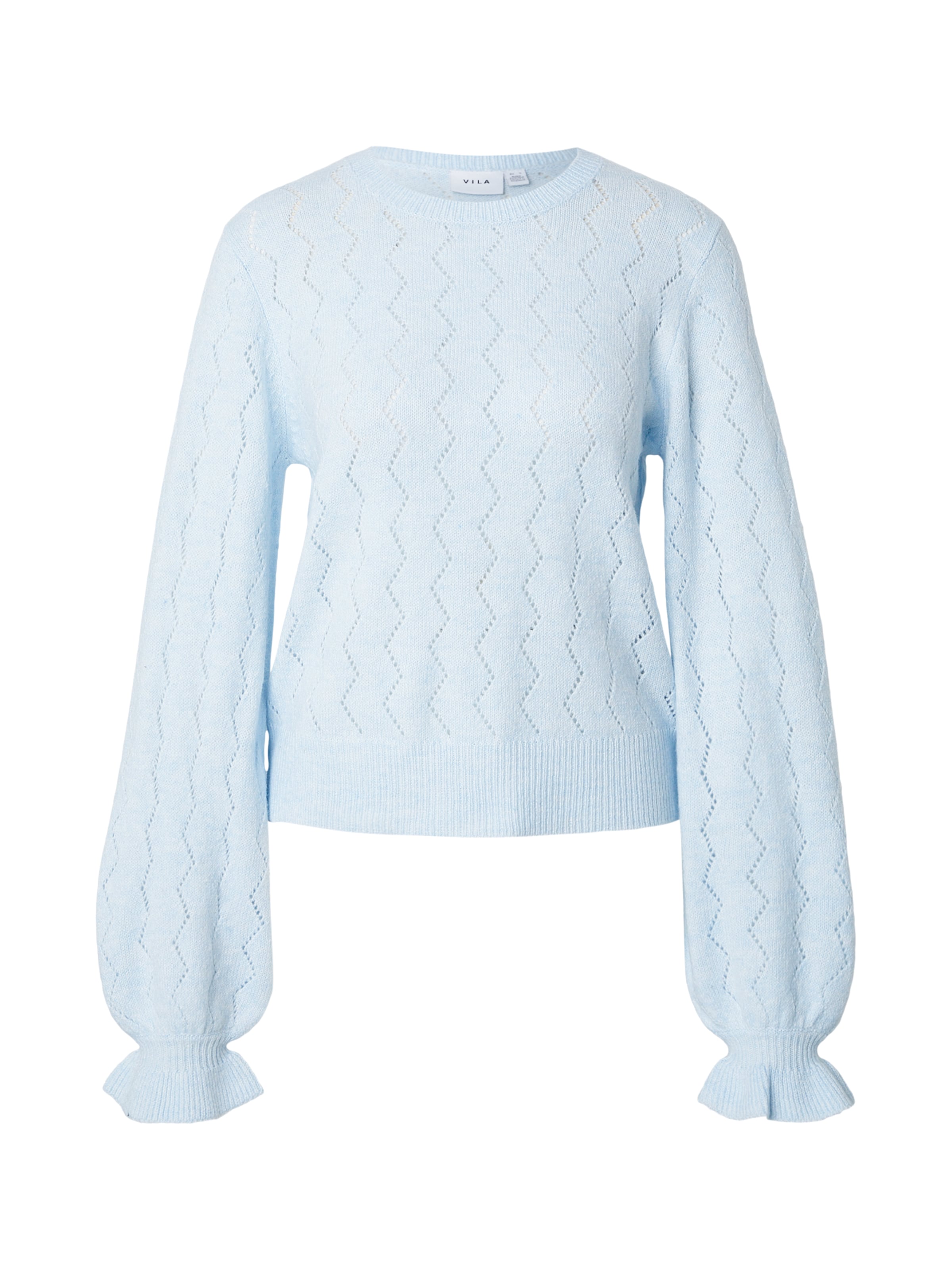 VILA Πουλόβερ 'VISalsa' σε μπλε: μπροστά