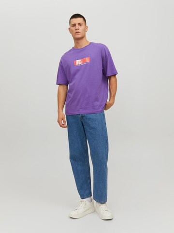 JACK & JONES Shirt 'Masterpiece' in Purple