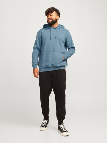 Jack & Jones Plus كنزة رياضية 'JJEBRADLEY' بلون أزرق