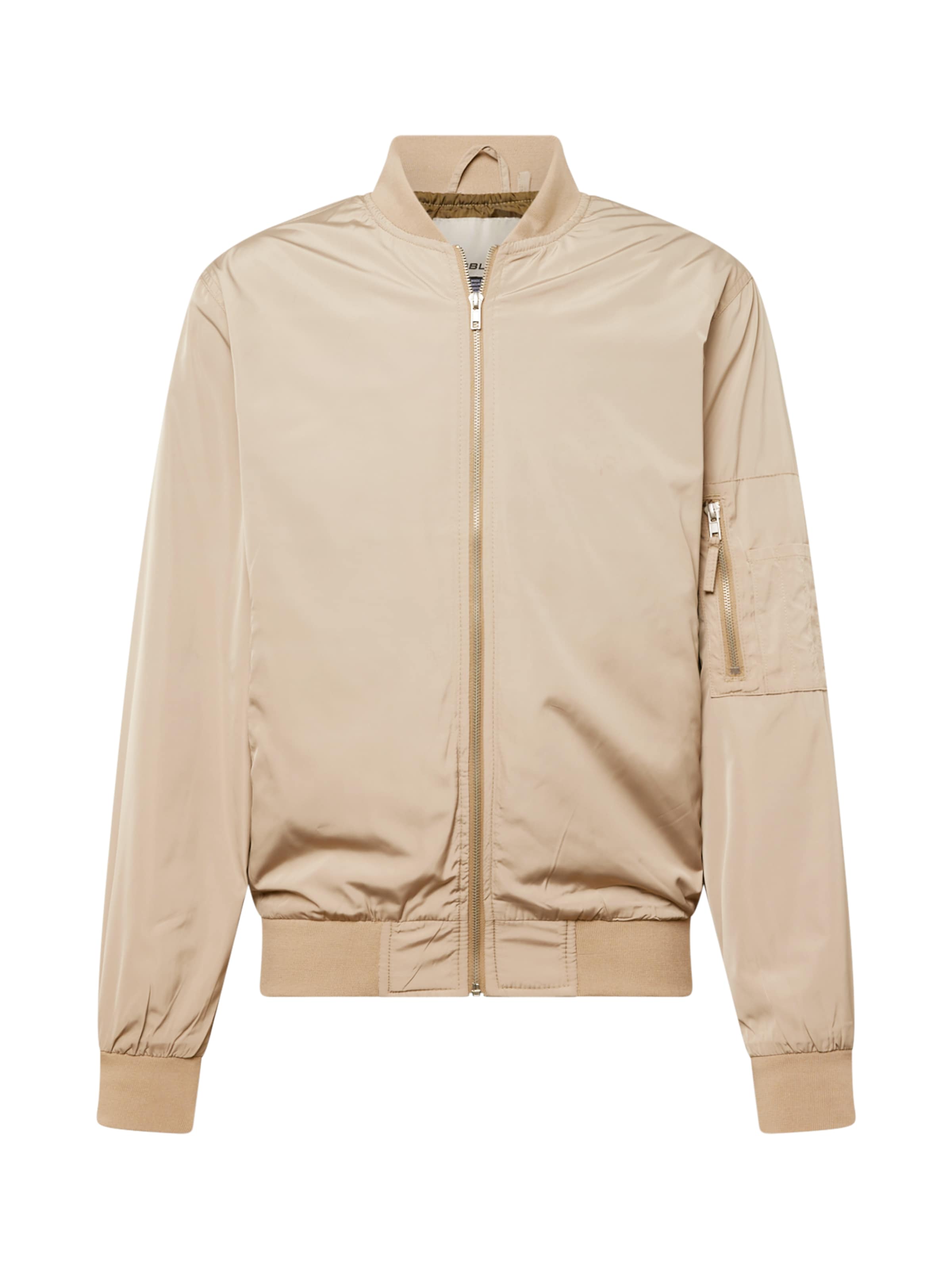BLEND Between-season jacket in Beige: front