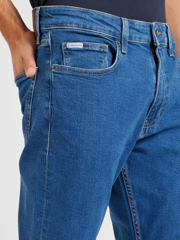 GUESS JEANS Slimfit Džíny – modrá