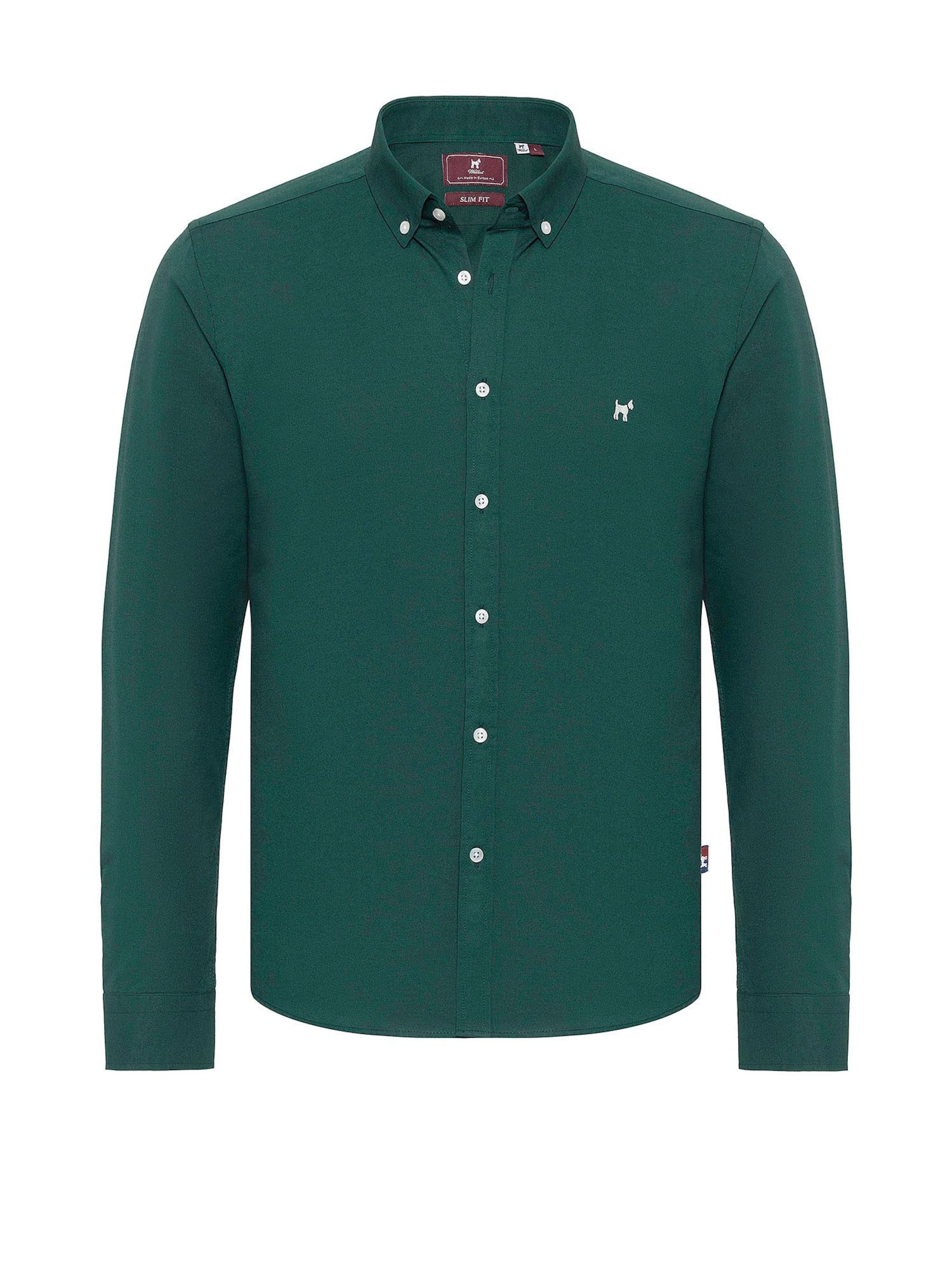 Williot Slim fit Ing - zöld: elől