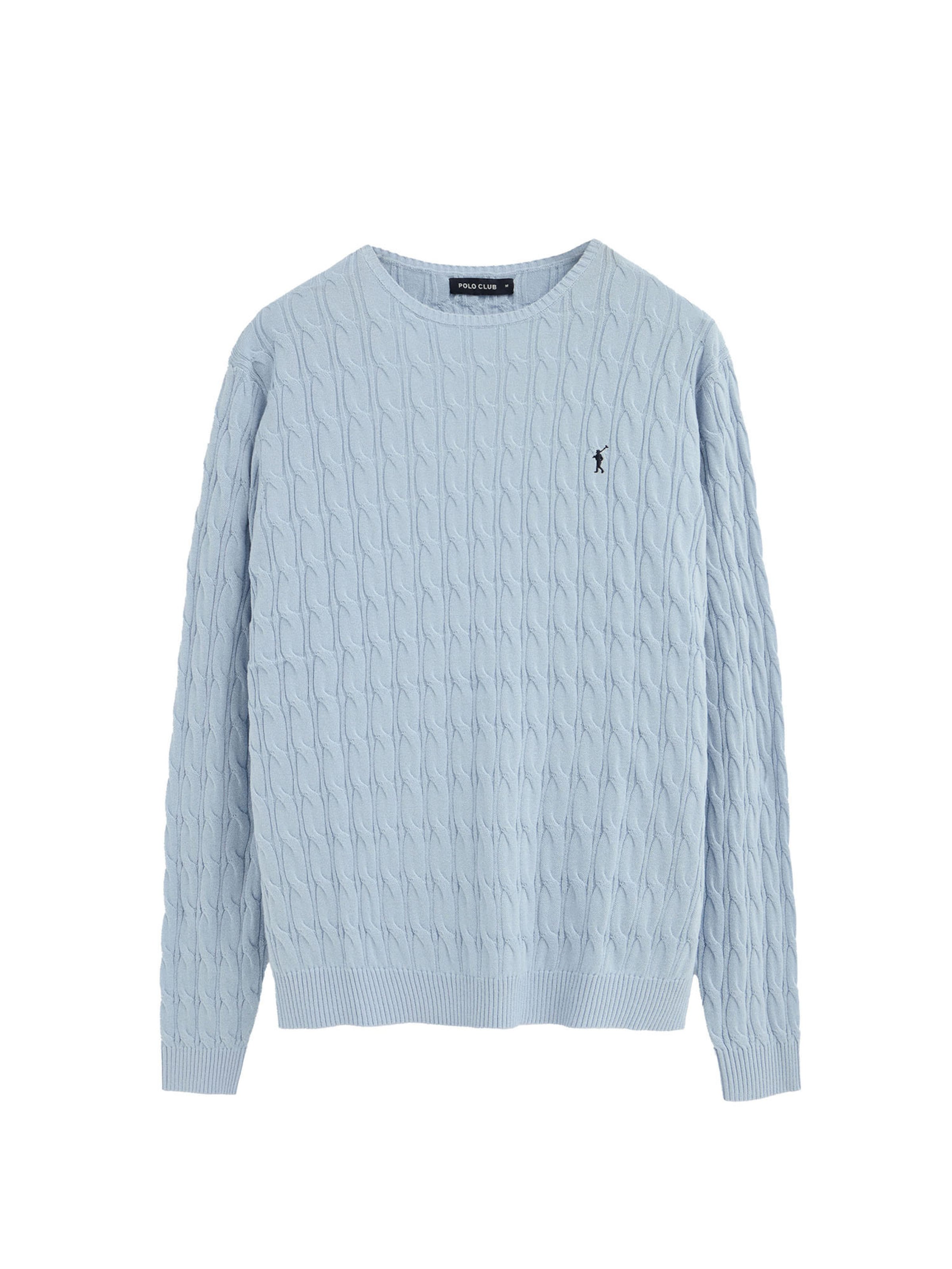 Polo Club Pullover 'Rigby' in Blau: Vorderseite