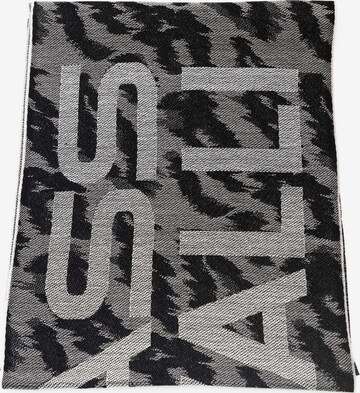 Sciarpa 'Sciarpa Unisex in Vera Pelle CLASS CAVALLI - Fantasia Geometrica 180x36 cm' di Cavalli Class in grigio: frontale