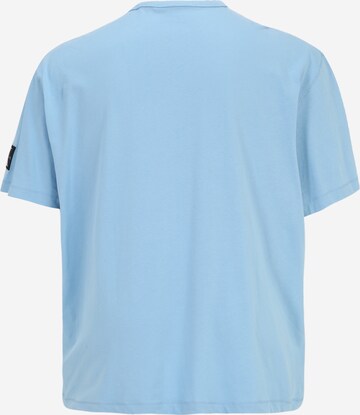 T-Shirt Calvin Klein Jeans Plus en bleu