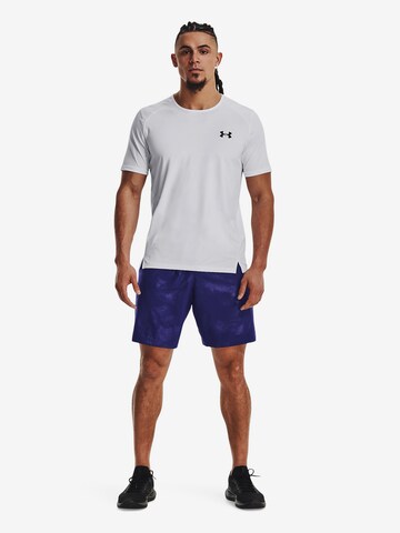 UNDER ARMOUR Regular Sportbroek in Blauw