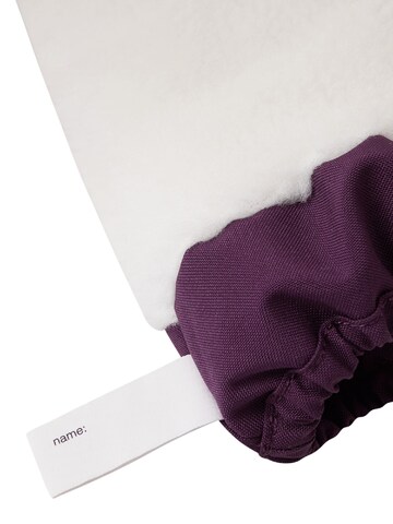 Reima Sports gloves 'Moffen' in Purple