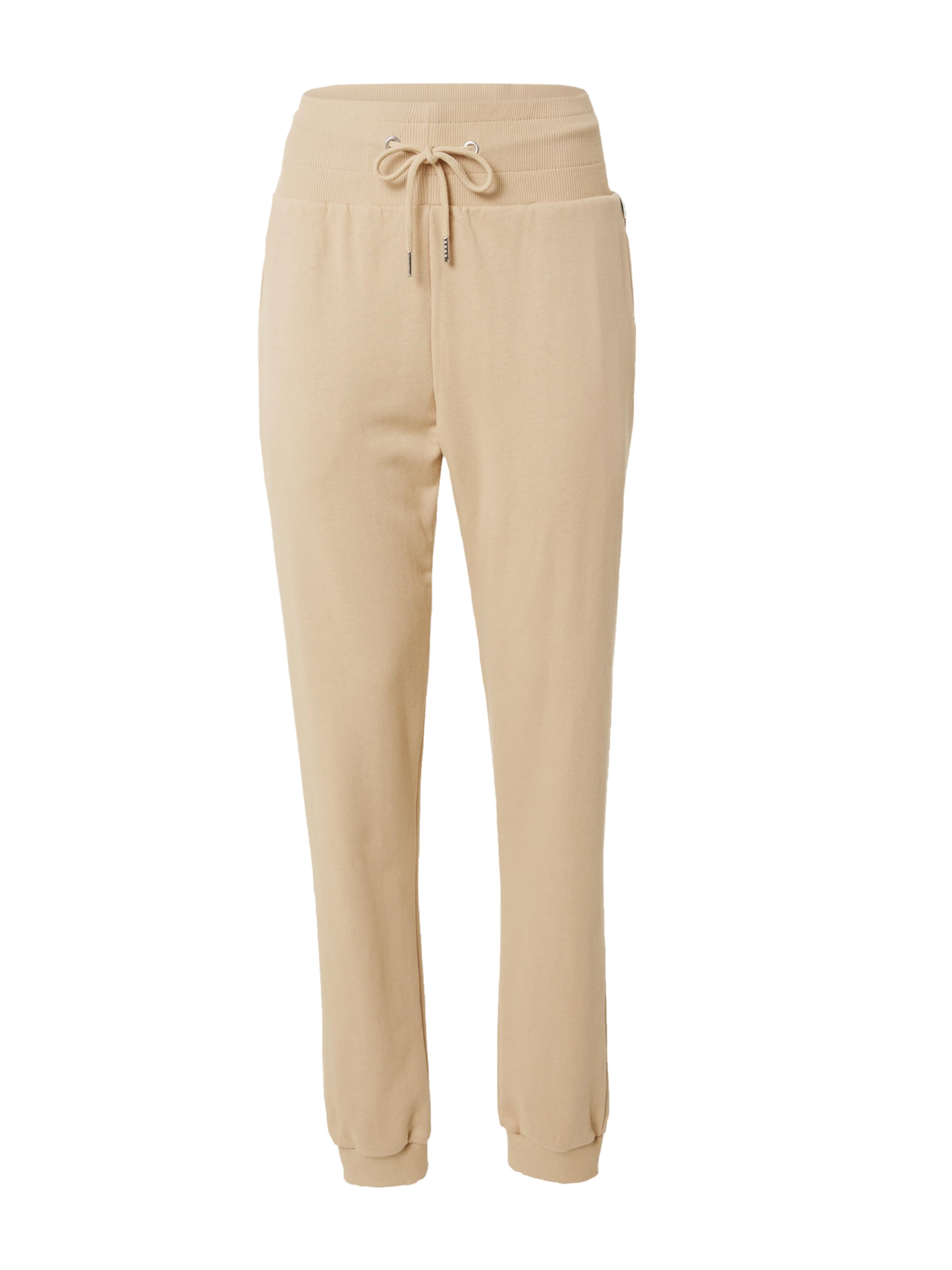 Urban Classics Trousers in Beige: front