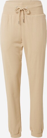 Pantalon Urban Classics en beige : devant