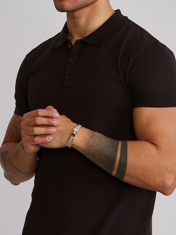 T-Shirt SikSilk en marron