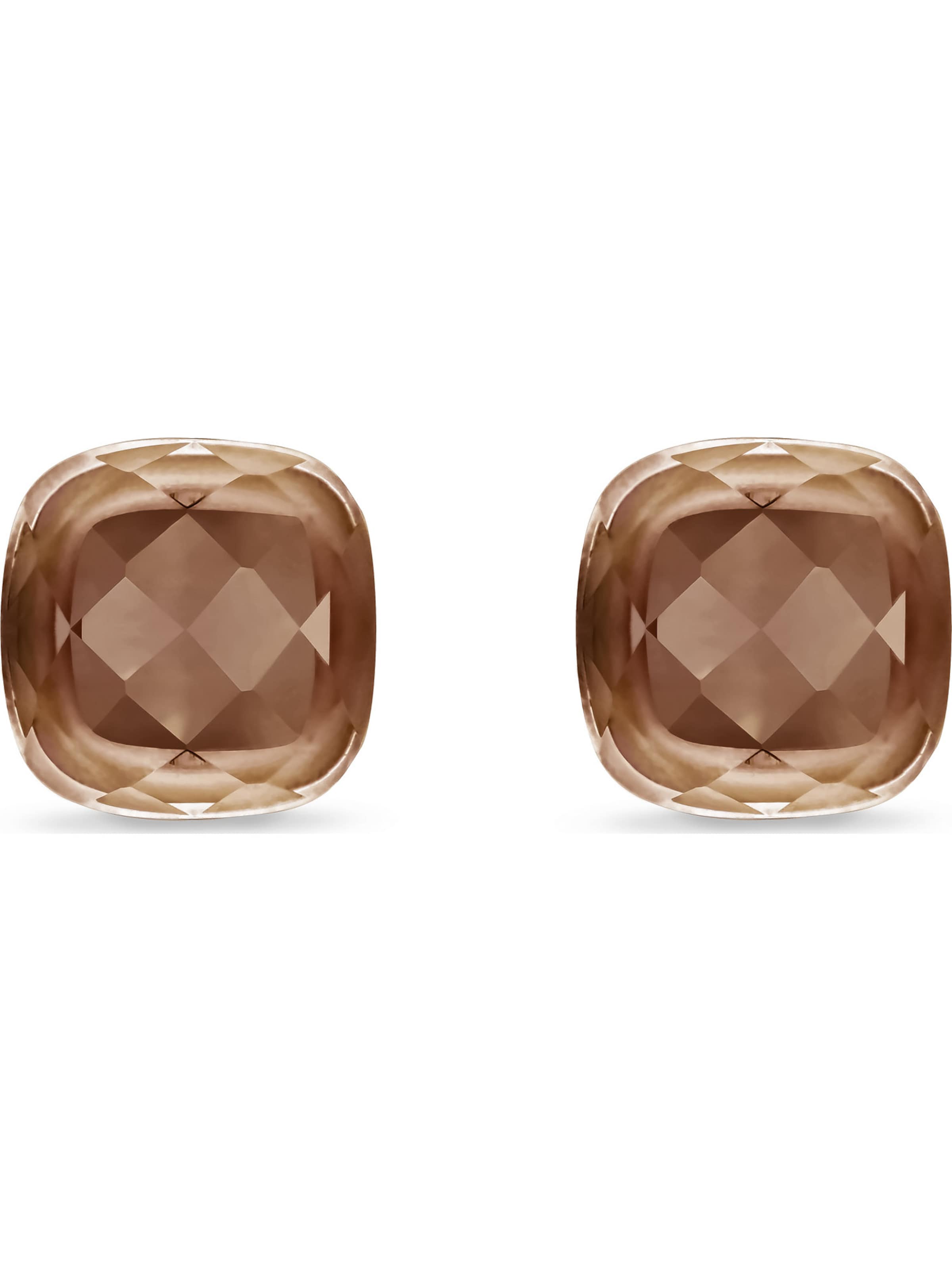 CHRIST Ohrringe in Braun: Vorderseite