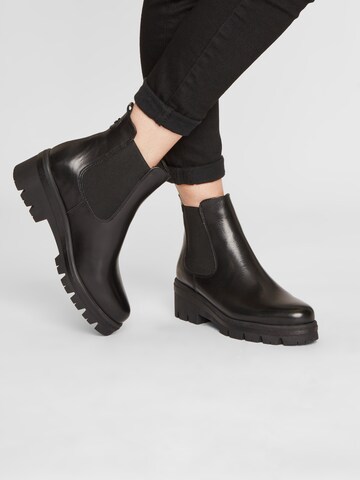 TAMARIS Chelsea boots in Black