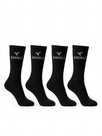 Chaussettes de sport 'DAUGLE Athletic Training Socks' DAUGLE en noir : devant