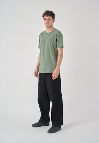 Cleptomanicx T-Shirt 'Ligull Regular' in Grün