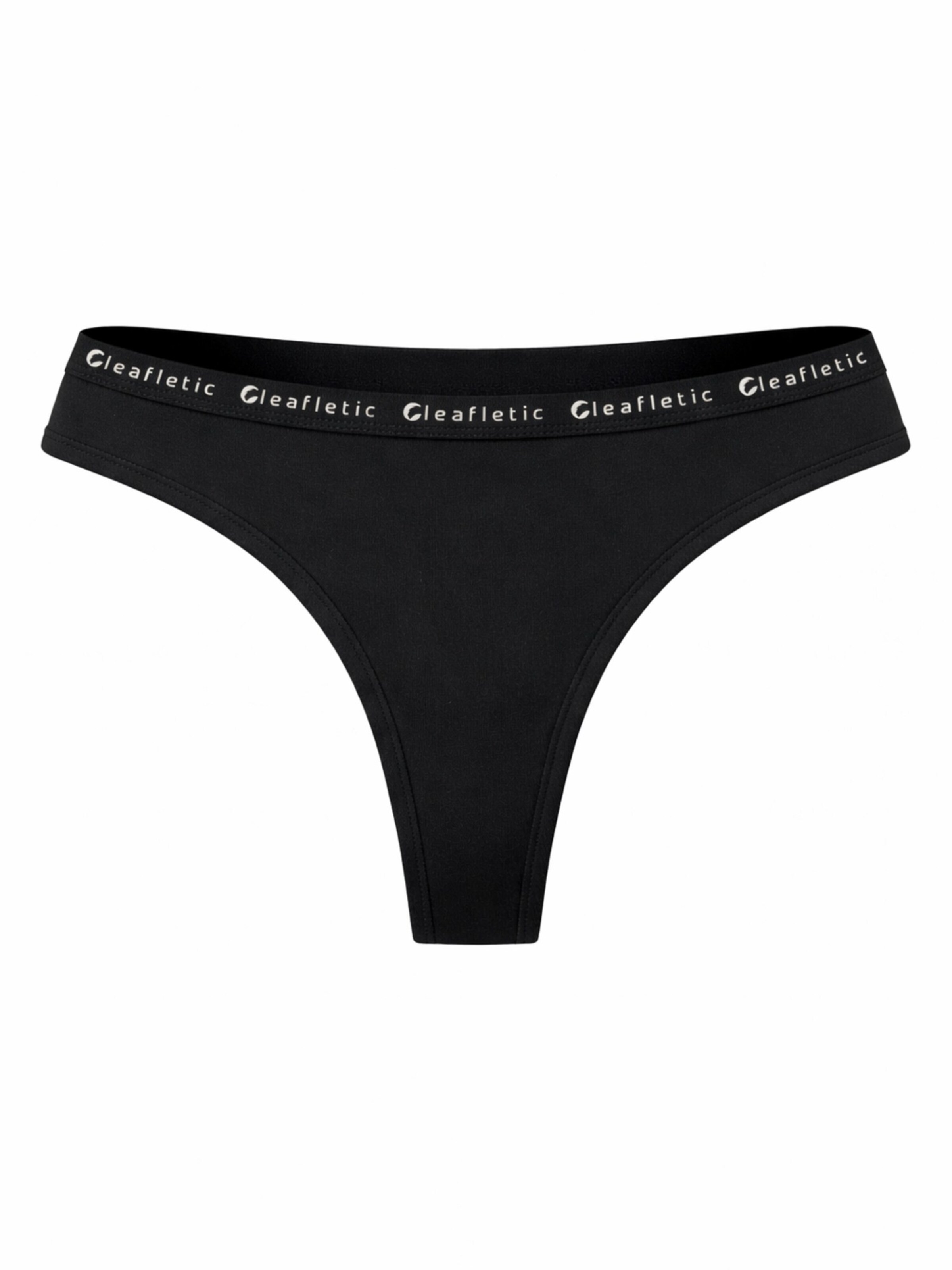 LEAFLETIC Slip 'Leafletic Mid Rise Brazilian' i sort: forside