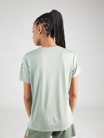 Hummel Функциональная футболка 'Active' в Зеленый