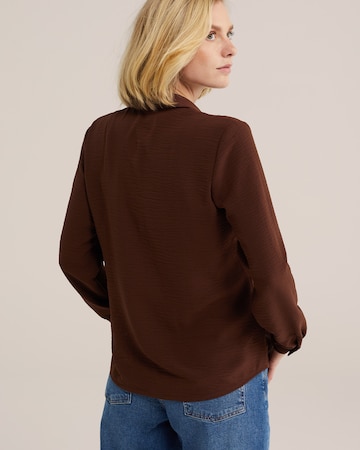 Camicia da donna di WE Fashion in marrone