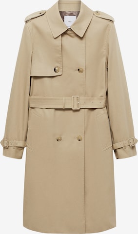 MANGO Přechodný kabát 'Polana' – béžová: přední strana