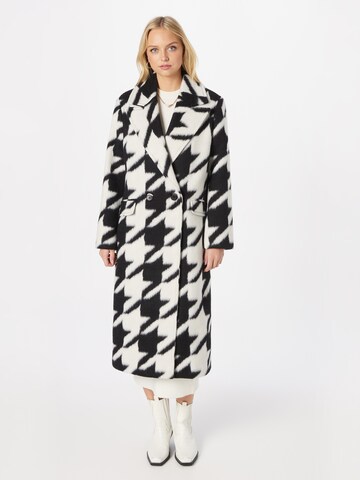 AllSaints Winter Coat 'MABEL HOUNDSTOOTH' in Black: front