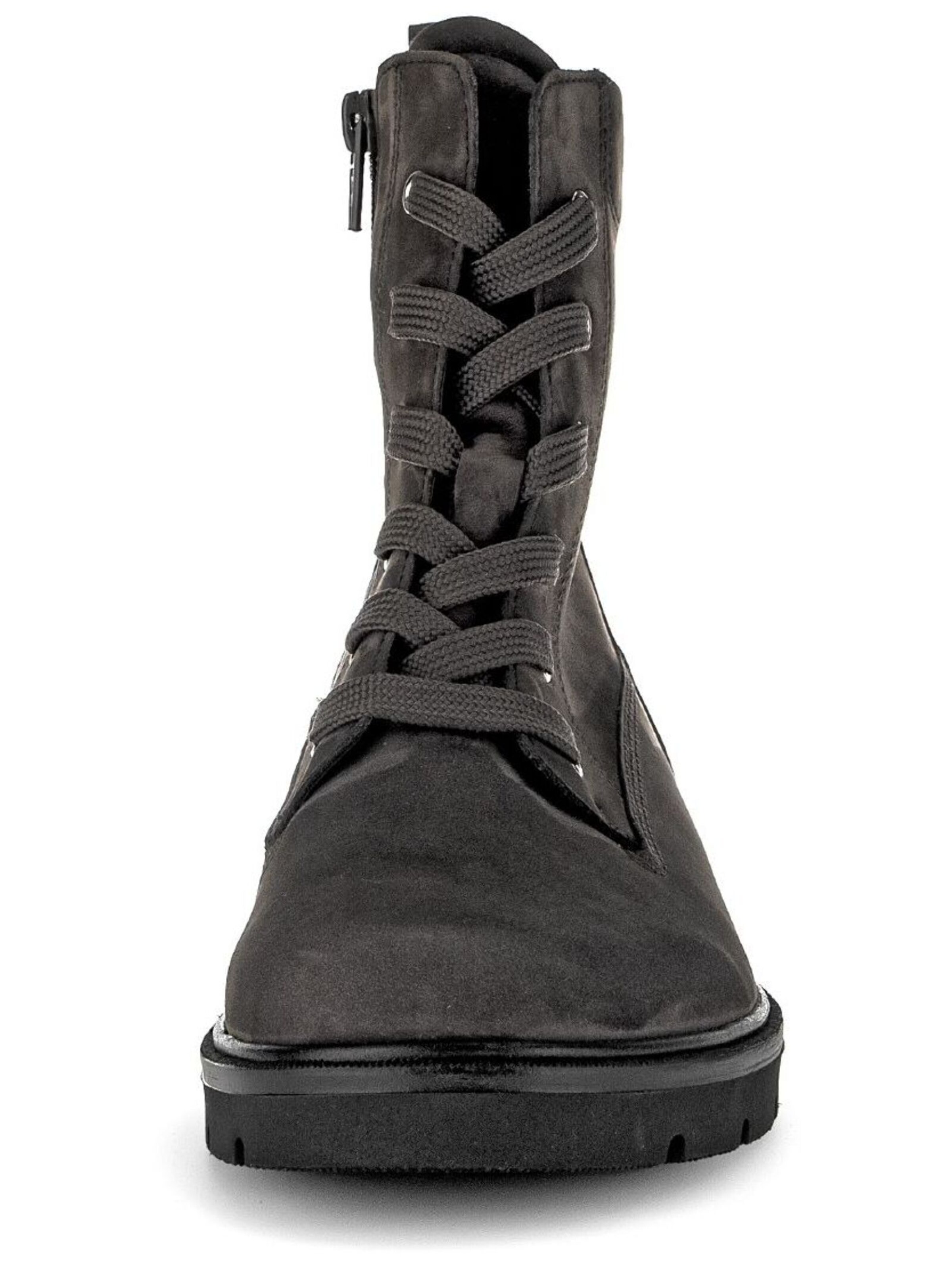 GABOR Lace-up bootie in Grey