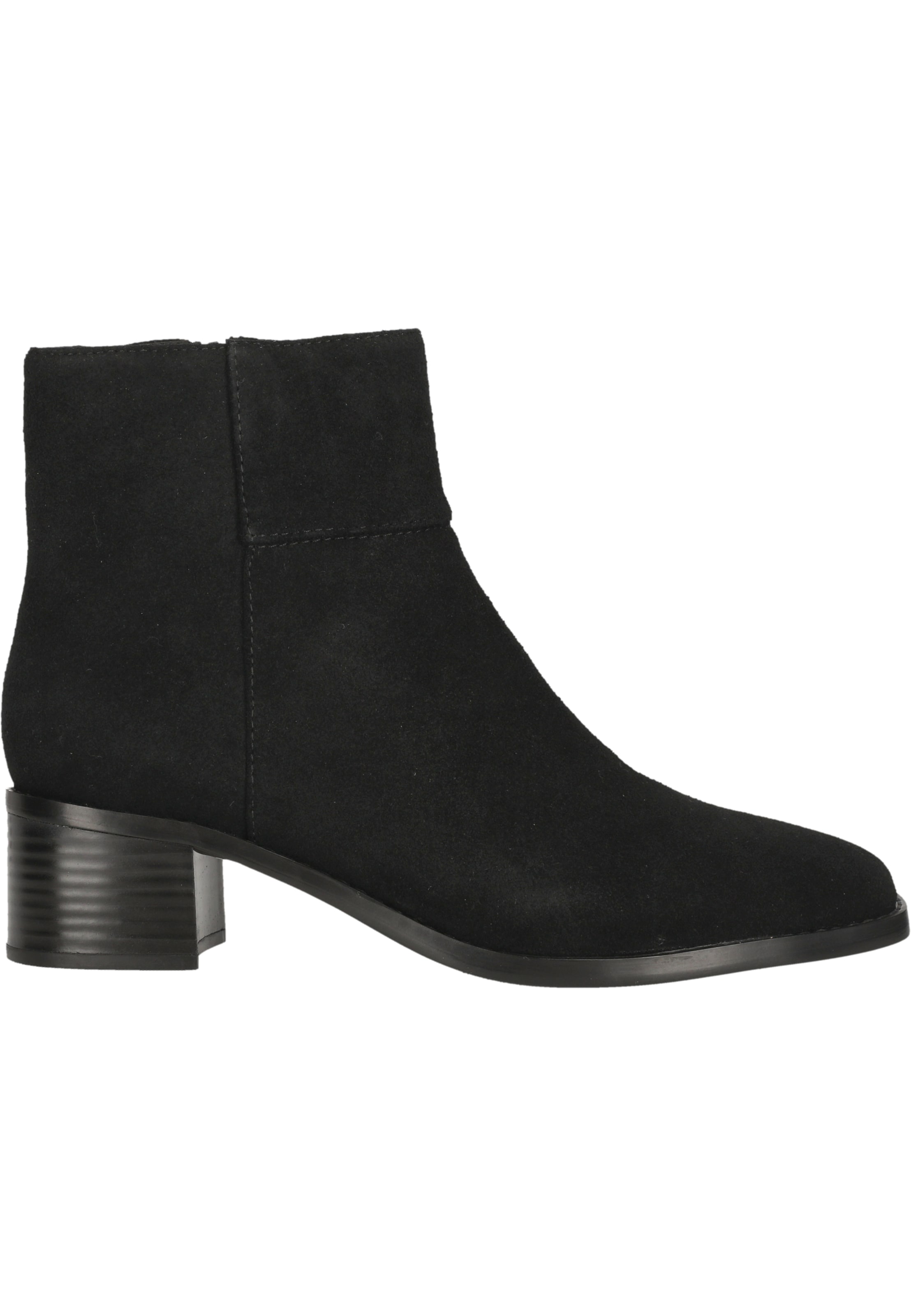 CLARKS Stiefelette 'Wrenn Top' in Schwarz