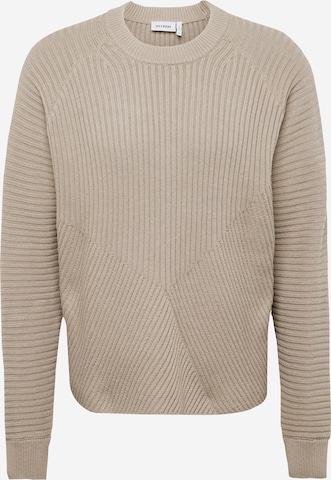 WEEKDAY Sweater 'Benji' in Brown: front