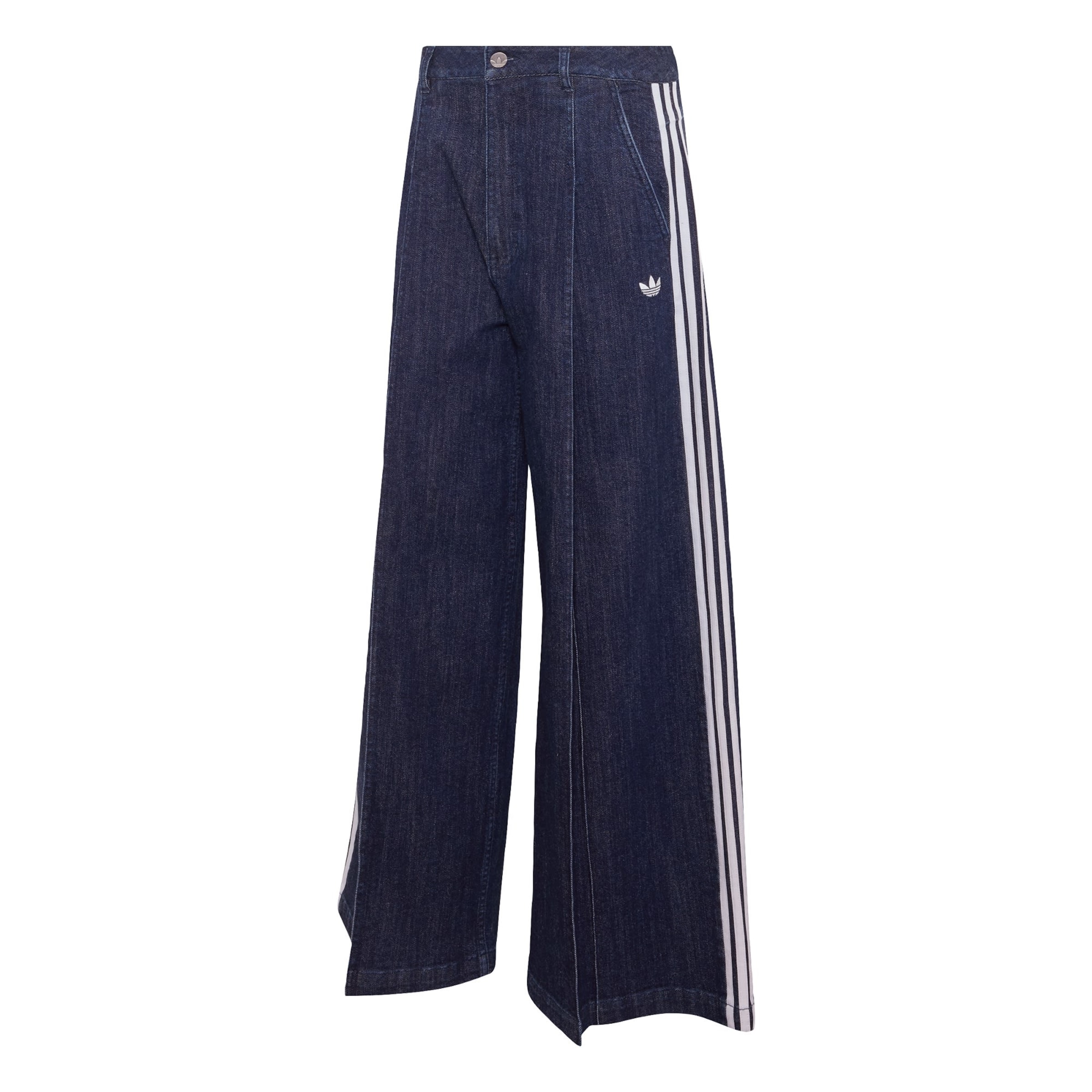 Wide Leg Jean ADIDAS ORIGINALS en bleu : devant