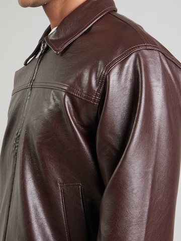 Veste mi-saison Abercrombie & Fitch en marron