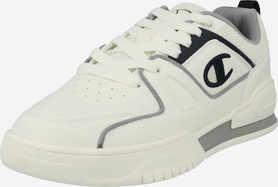 Champion Authentic Athletic Apparel Låg sneaker '3 POINT' i ljusgrå / svart / vit, Produktvy