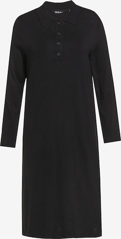 Ulla Popken Knitted dress in Black: front