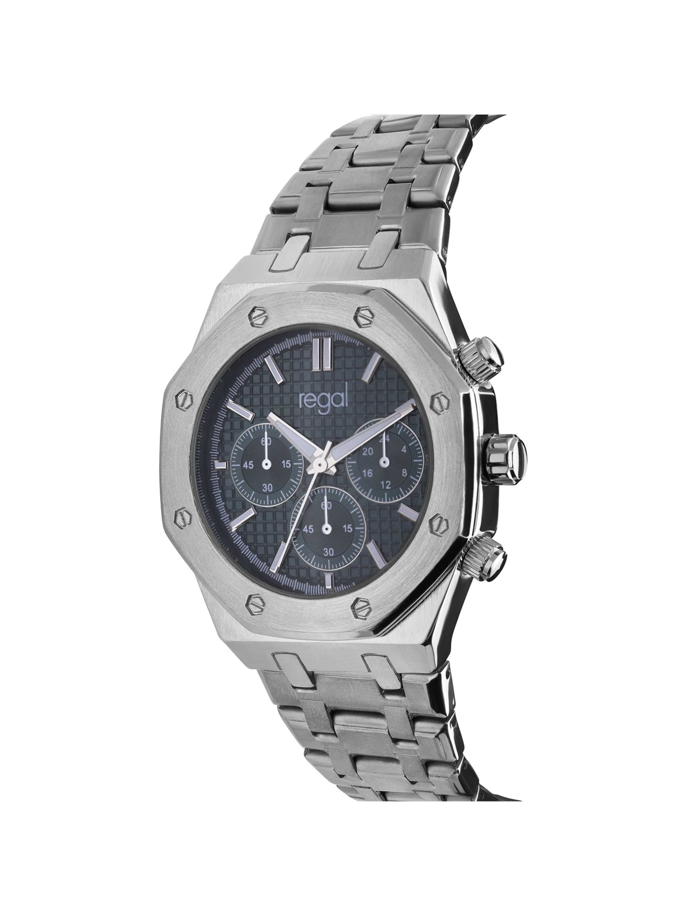 Montre à affichage analogique 'Klassisch' Lucardi en argent