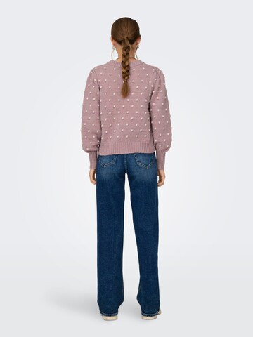 JDY Sweater 'JDYSIGRID' in Pink