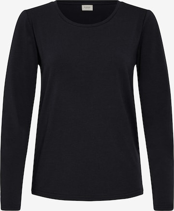 Fransa - Camisa em preto: frente