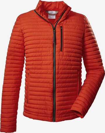 KILLTEC Between-Season Jacket in Red: front