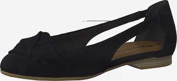 TAMARIS Ballet Flats in Black: front