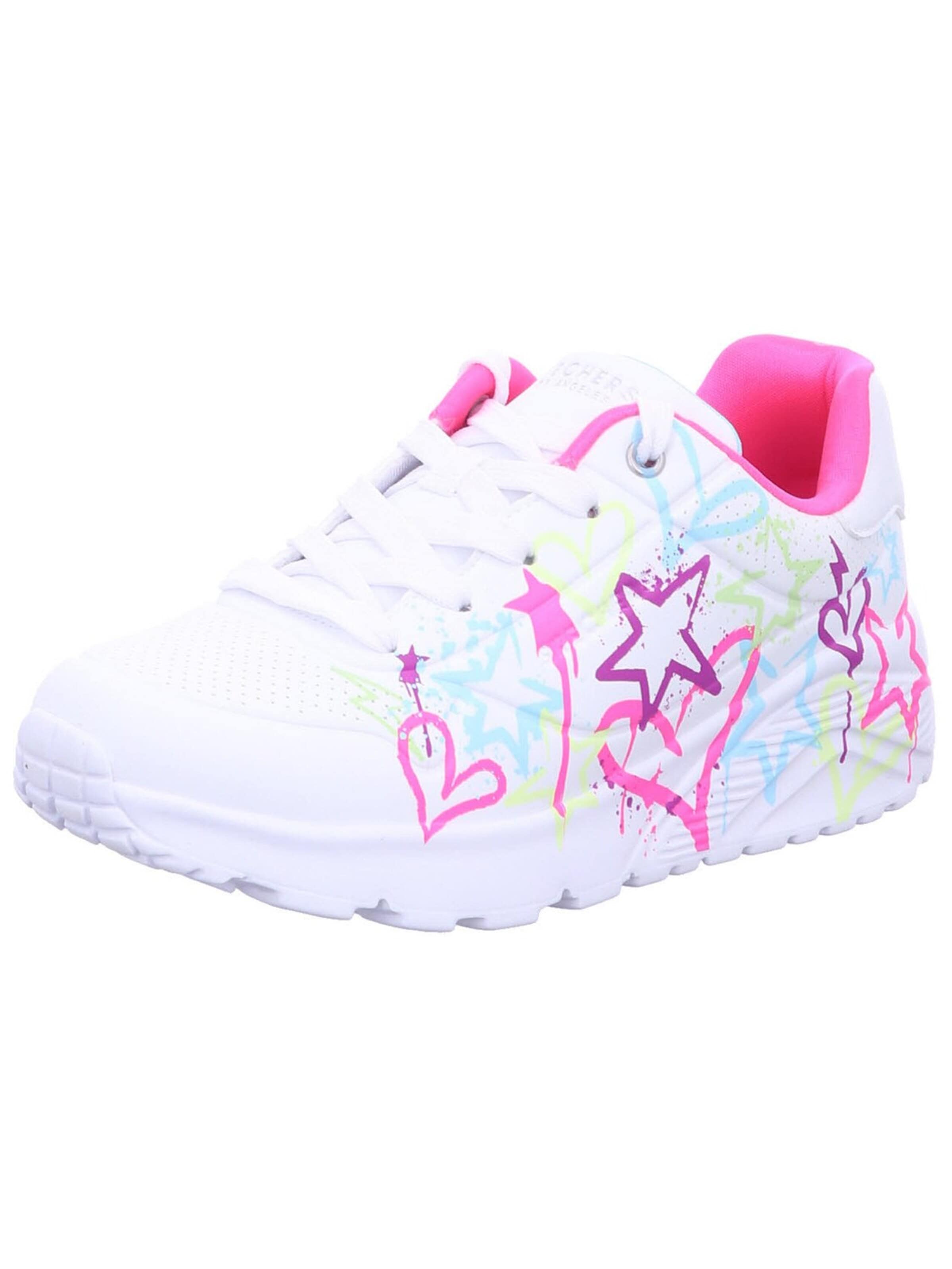SKECHERS - Zapatillas deportivas 'Sneaker Mädchen 310391L WMN Kunststoff (Synthetik) in weiß' en blanco: frente