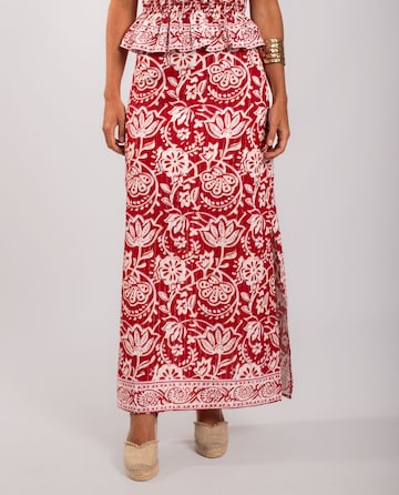 THE-ARE - Falda en rojo: frente
