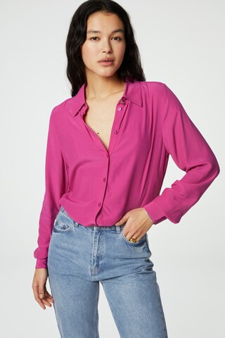 Fabienne Chapot Bluse in Pink: predná strana