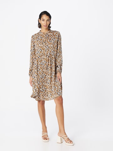 SAINT TROPEZ Shirt Dress 'Vanea' in Beige: front