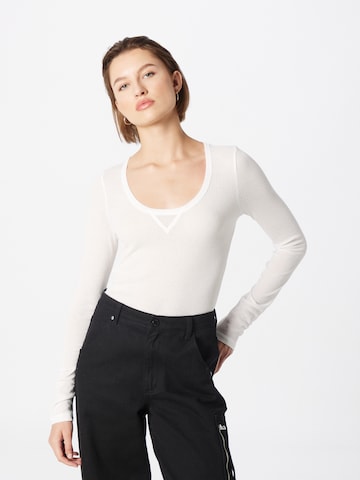 TOPSHOP Shirt in Weiß: predná strana